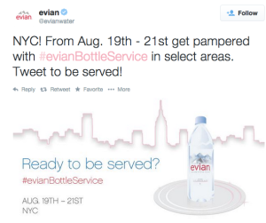 evian_on_Twitter___NYC__From_Aug__19th_-_21st_get_pampered_with__evianBottleService_in_select_areas__Tweet_to_be_served__http___t_co_0gmZAwiuOQ_