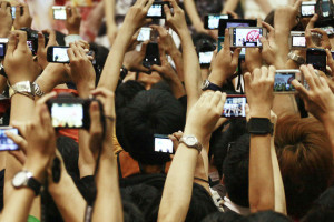 Smartphones are used to take pictures everywhere now - for better or worse.