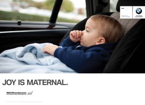 BMW SOJ Dealer Posters_Joy Is Maternal