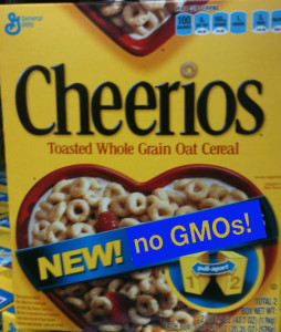 Cheerios no GMOS