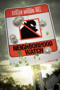 Original Poster – “Neighborhood Watch” – Prior to Martin shooting 